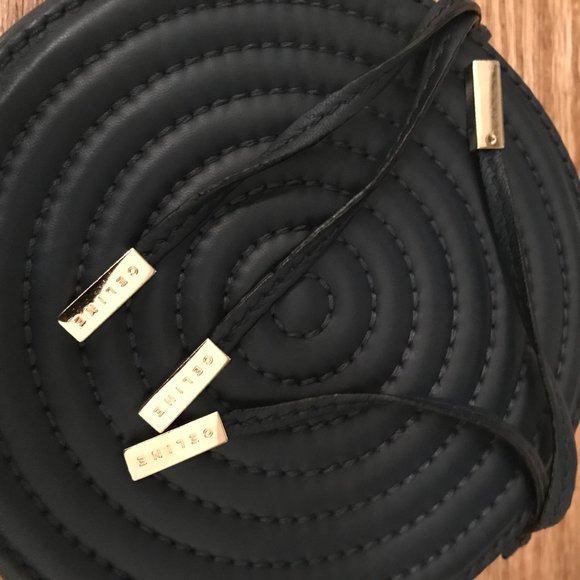 Cross body CELINE bag with purple crystal and gold strap. Bargain !! - Picture 5 of 10